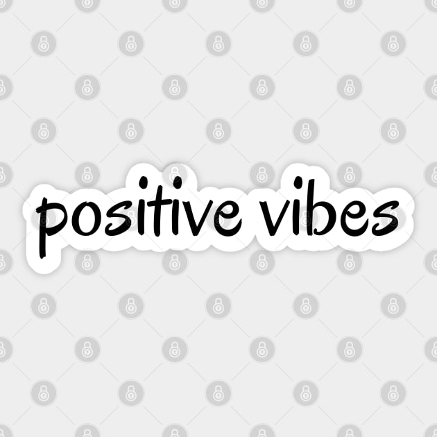 Positive Vibes ✌️ Sticker by JustSomeThings